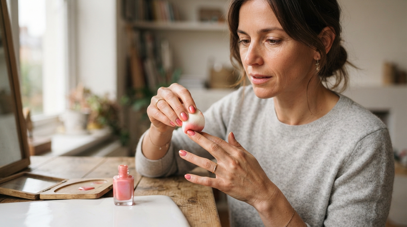 Zorganizuj domowe stanowisko do manicure bez bólu pleców