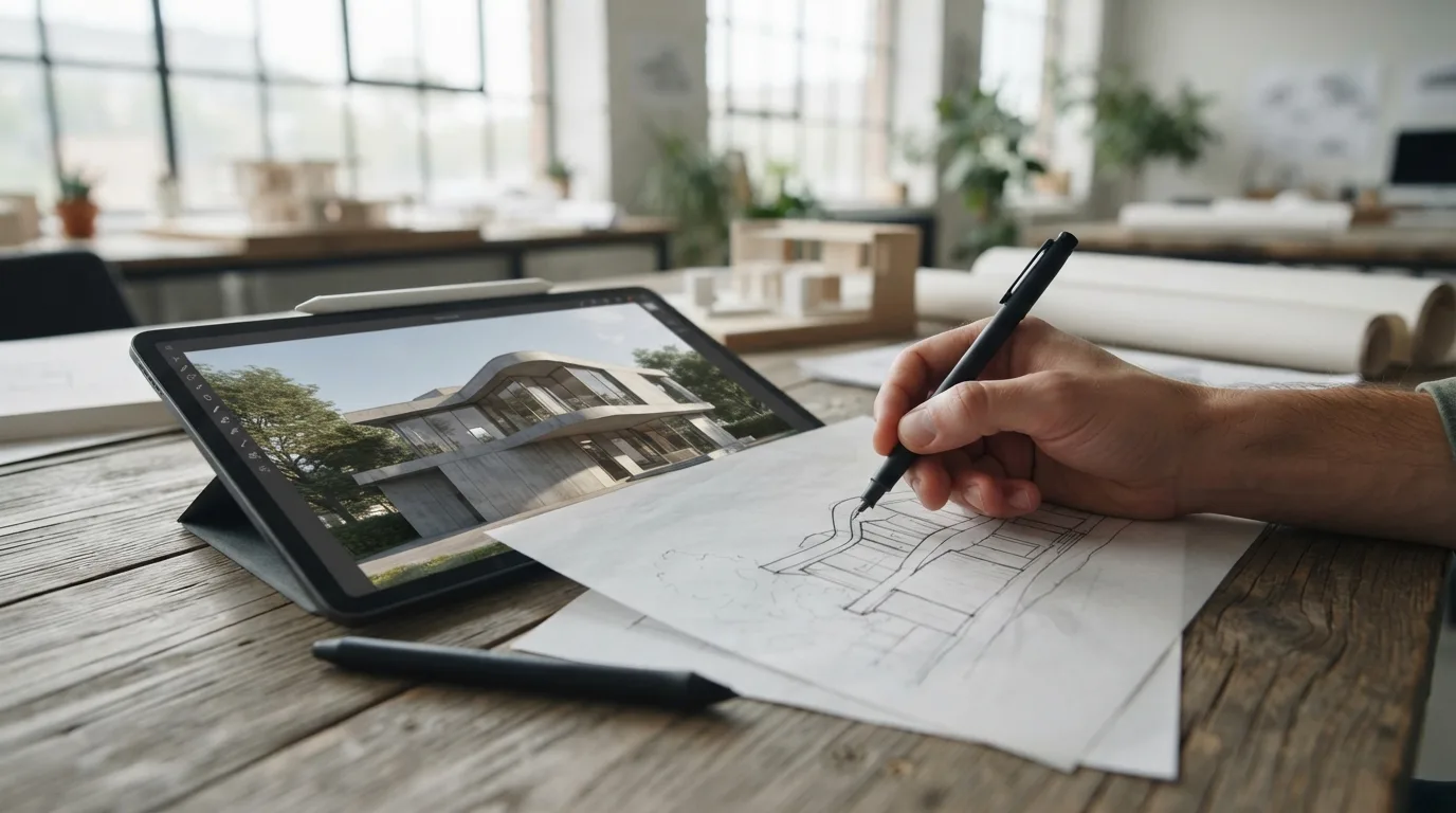 Illustrazione della sezione «In che modo l’AI accelera la visualizzazione e il rendering delle prime ipotesi?»