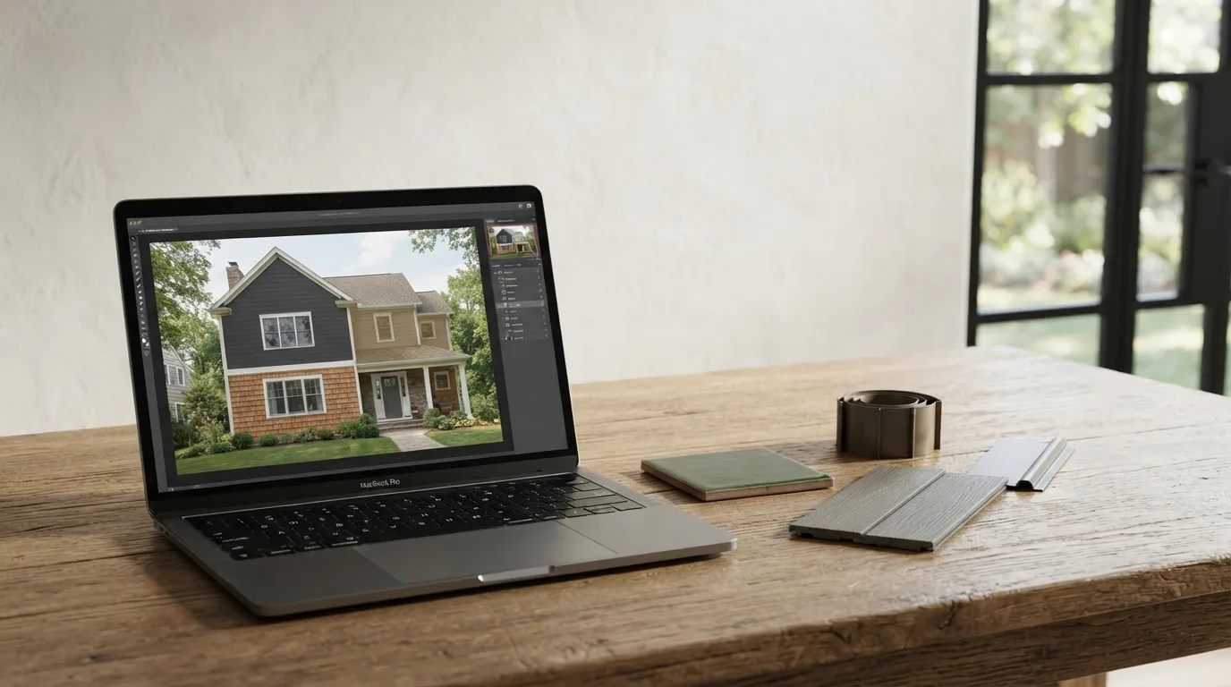 Illustration for the section "Which Decisions Can You Safely Test on a Photo of Your Own House?"