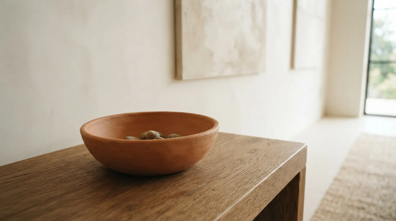 Illustration for the section "What Makes a Minimalist Space Feel Warm Rather Than Sterile?"