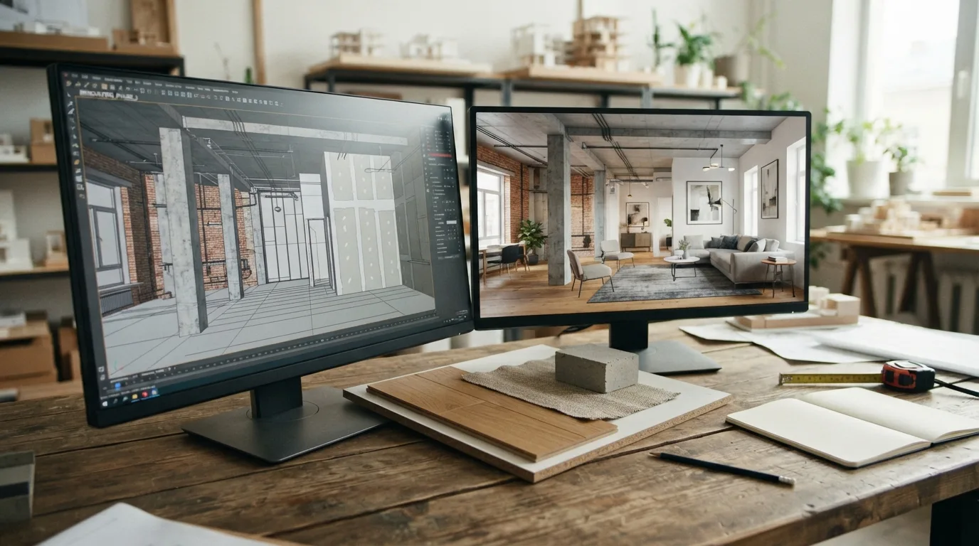 Illustrazione della sezione «Dove finisce lo home staging virtuale e dove inizia il rendering?»