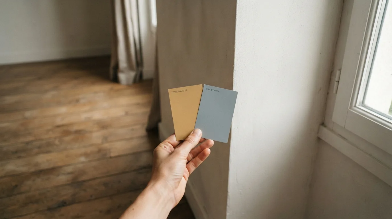 Illustration de la section « Comment la lumière du jour oriente-t-elle le choix d’une palette de couleurs intérieur ? »